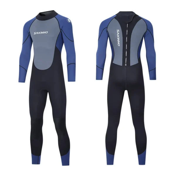 Men's Wetsuit 2mm 3mm Neoprene Diving Clothing Keep Warm One Piece Professional Wetsuit Swim And Surf Elastic Fabric - Image 5