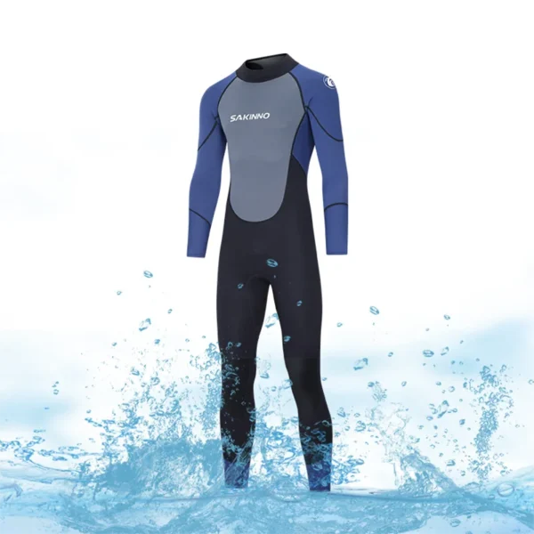 Men's Wetsuit 2mm 3mm Neoprene Diving Clothing Keep Warm One Piece Professional Wetsuit Swim And Surf Elastic Fabric