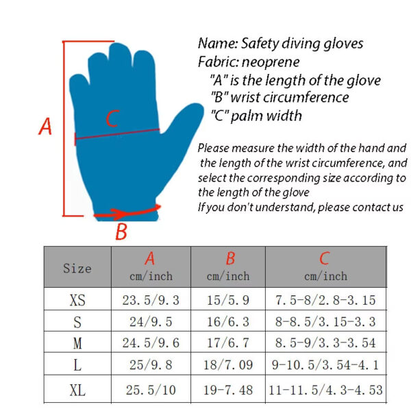 Nouveaux gants de plongée pour adultes en néoprène 3mm 5mm gants de pêche sous-marine thermiques anti-dérapant surf natation Kayak pagaie gants de plongée en apnée - Image 5