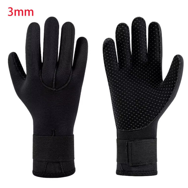 Nouveaux gants de plongée pour adultes en néoprène 3mm 5mm gants de pêche sous-marine thermiques anti-dérapant surf natation Kayak pagaie gants de plongée en apnée - Image 8